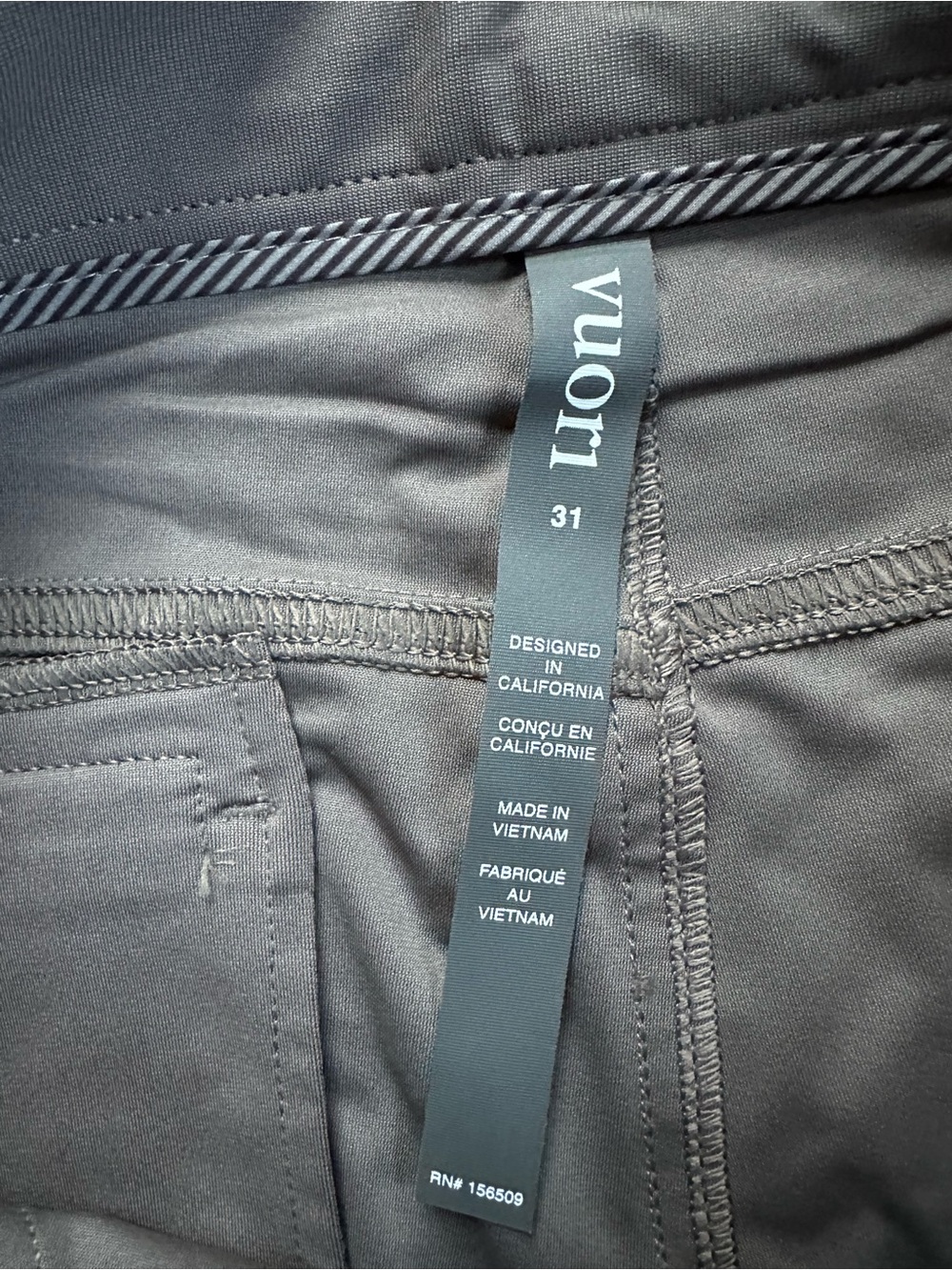 Vuori NWT Meta Pant Athletic Slim Fit Ink - Picture 3 of 11